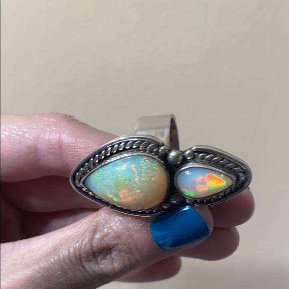 NEW OOAK Ethiopian Opal Ring - Picture 12 of 12